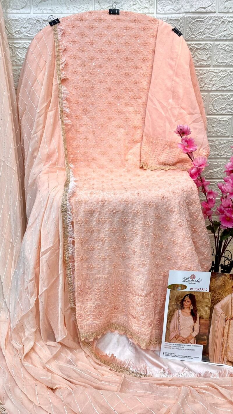 Fulkari Nx Ramsha Pakistani Salwar Suits