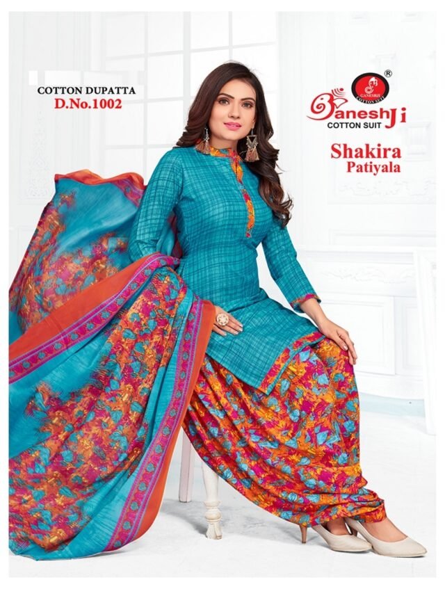 Ganeshji Shakira Vol 1 Wholesale Cotton Dress Material