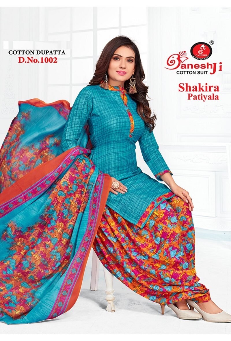 Ganeshji Shakira Vol 1 Wholesale Cotton Dress Material