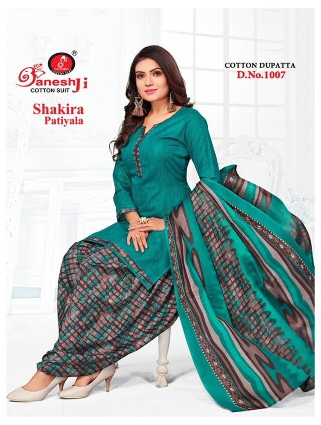 Ganeshji Shakira Vol 1 Wholesale Cotton Dress Material