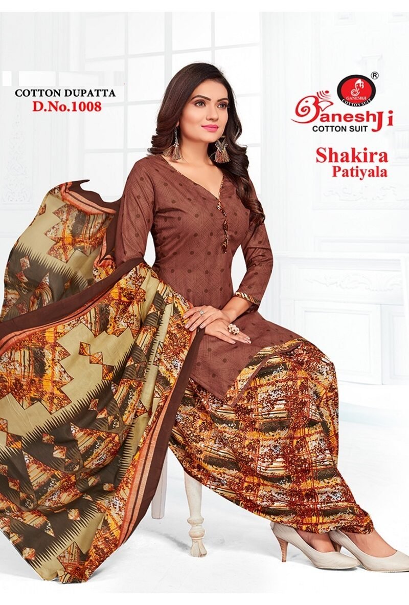 Ganeshji Shakira Vol 1 Wholesale Cotton Dress Material