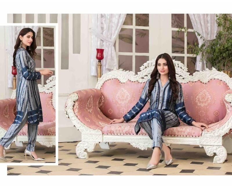 Hala Tie Dye Karachi Heavy Cotton Wholesale Cotton Dress Material