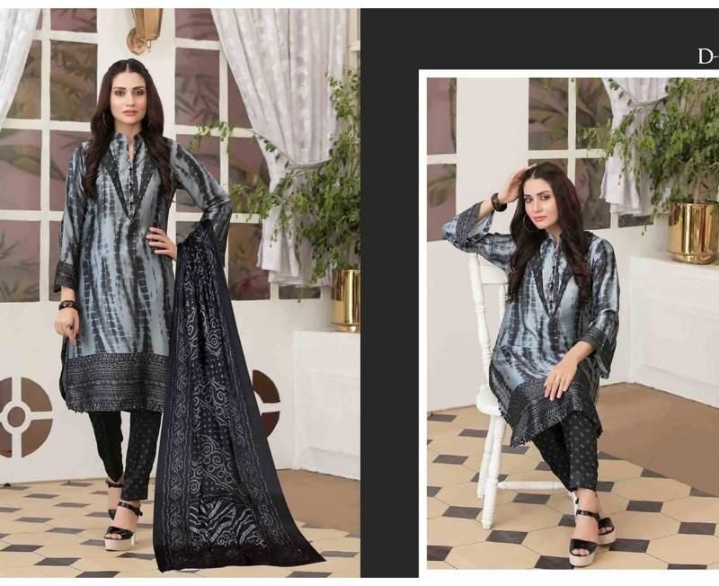 Hala Tie Dye  Karachi  Heavy Cotton Wholesale Cotton Dress Material  