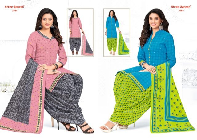 Hansika Vol 15 Shree Ganesh Wholesale Cotton Dress Material