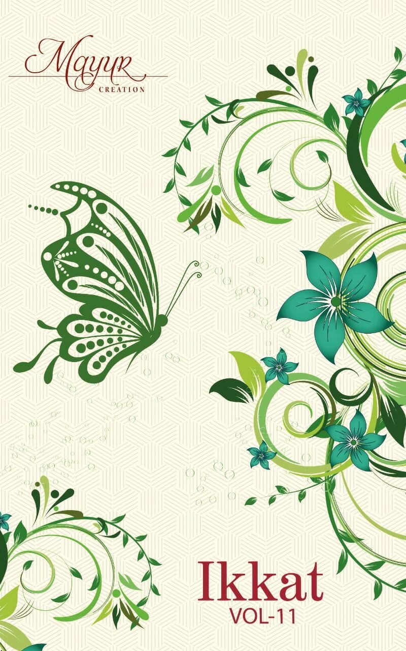 Ikkat Vol 11 Mayur Creation Wholesale Cotton Dress Material