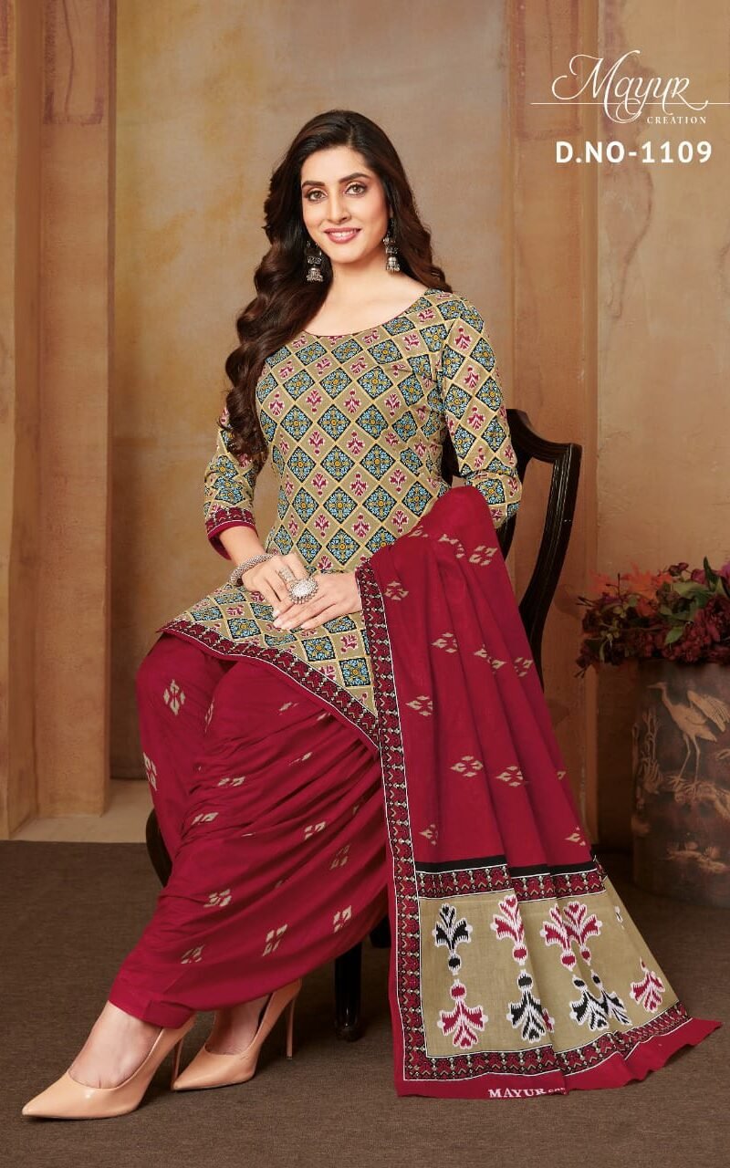 Ikkat Vol 11 Mayur Creation Wholesale Cotton Dress Material