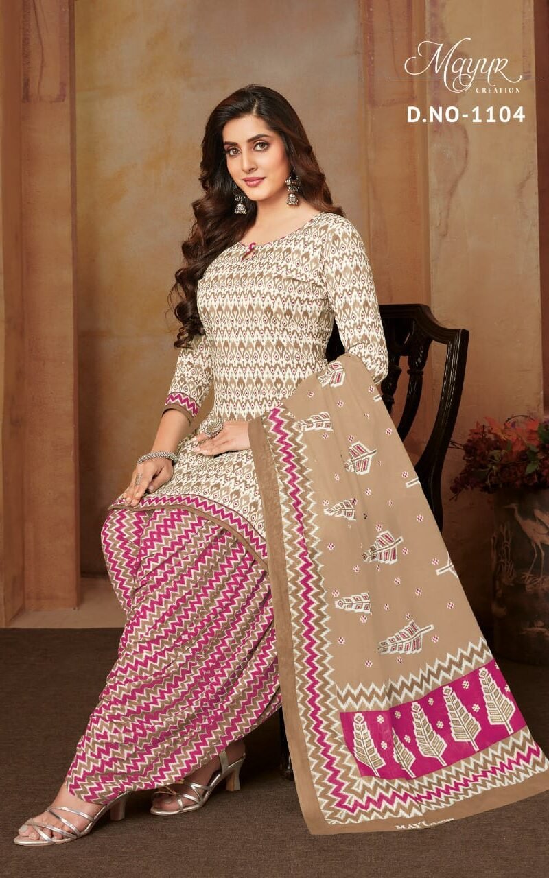 Ikkat Vol 11 Mayur Creation Wholesale Cotton Dress Material