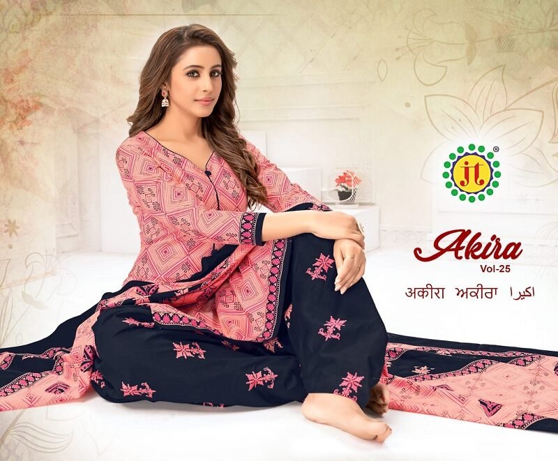 JT Akira Vol 25 Wholesale Cotton Dress Material