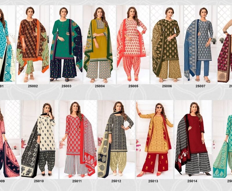 JT Akira Vol 25 Wholesale Cotton Dress Material