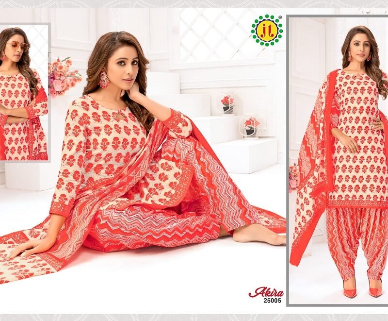 JT Akira Vol 25 Wholesale Cotton Dress Material