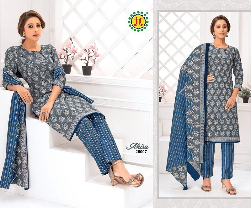 JT Akira Vol 25 Wholesale Cotton Dress Material