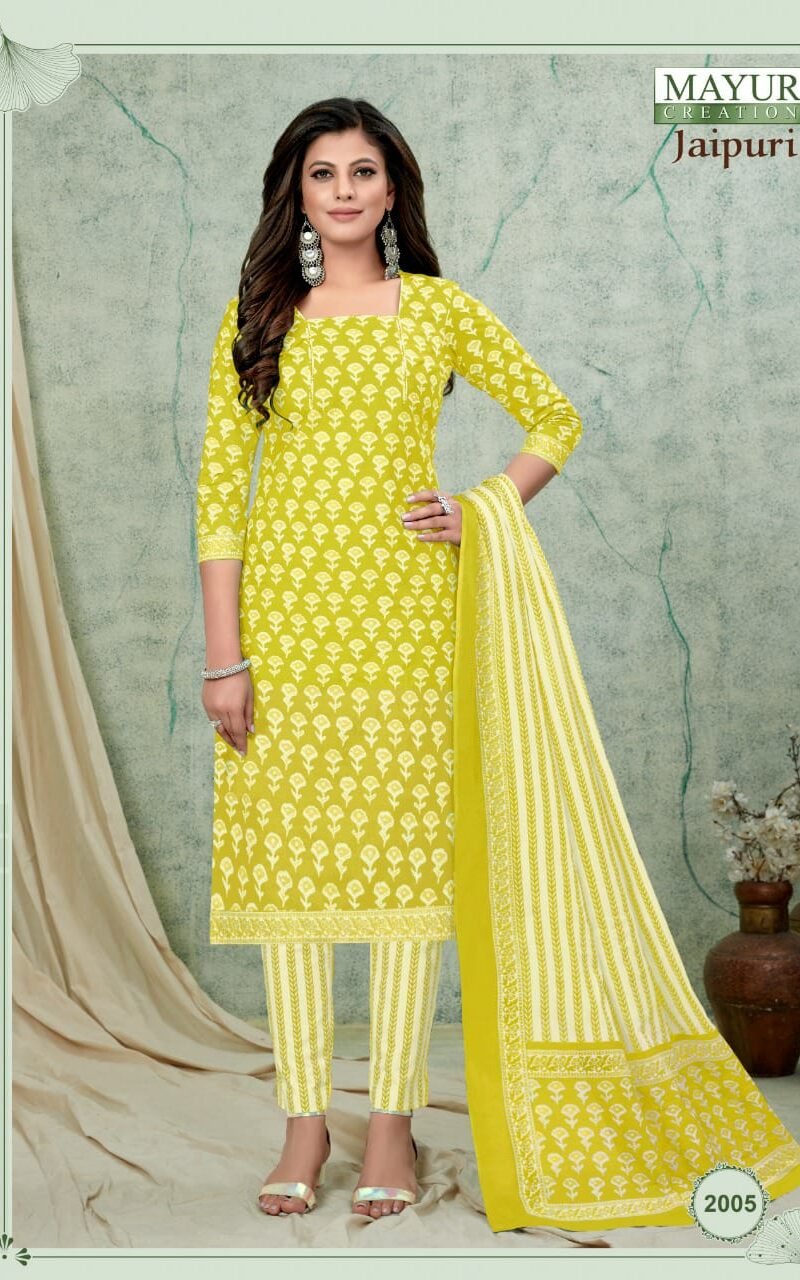 Jaipuri Vol 2 Mayur Wholesale Cotton Dress Material