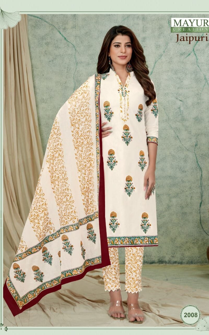Jaipuri Vol 2 Mayur Wholesale Cotton Dress Material