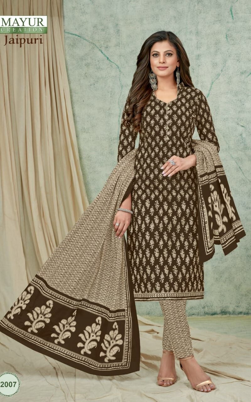 Jaipuri Vol 2 Mayur Wholesale Cotton Dress Material