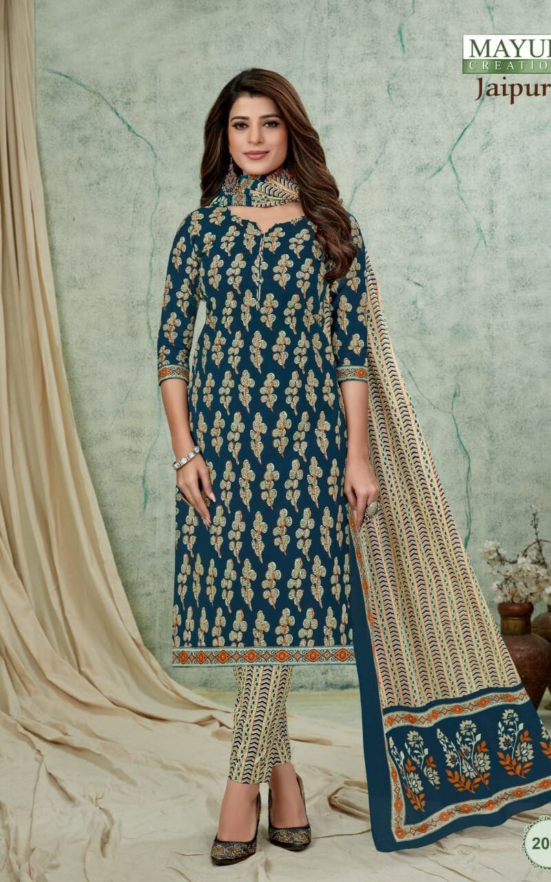 Jaipuri Vol 2 Mayur Wholesale Cotton Dress Material