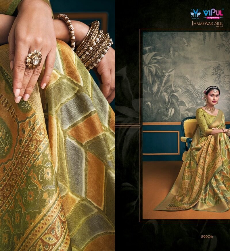 Jhamewar silk Vipul Saree Wholesale Market Mumbai - Wholesale Saree