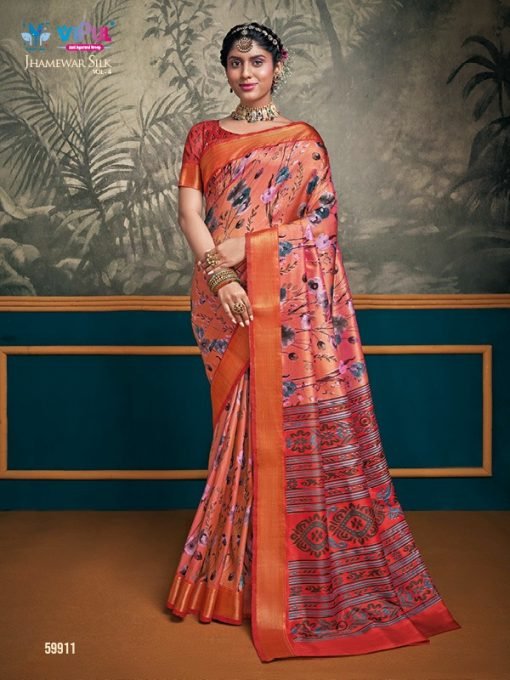 Jhamewar silk Vipul Saree Wholesale Market Mumbai - Wholesale Saree