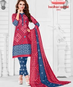 Jiyaan Bandhani Special Vol 2 Wholesale Cotton Dress Material