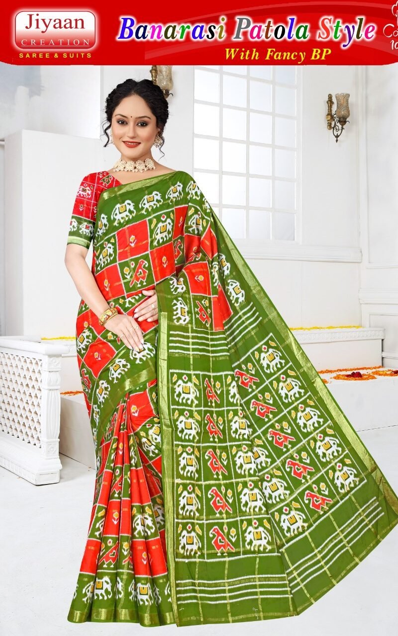 Jiyaan Patola Saree Wholesale Market In Surat - Wholesale Saree