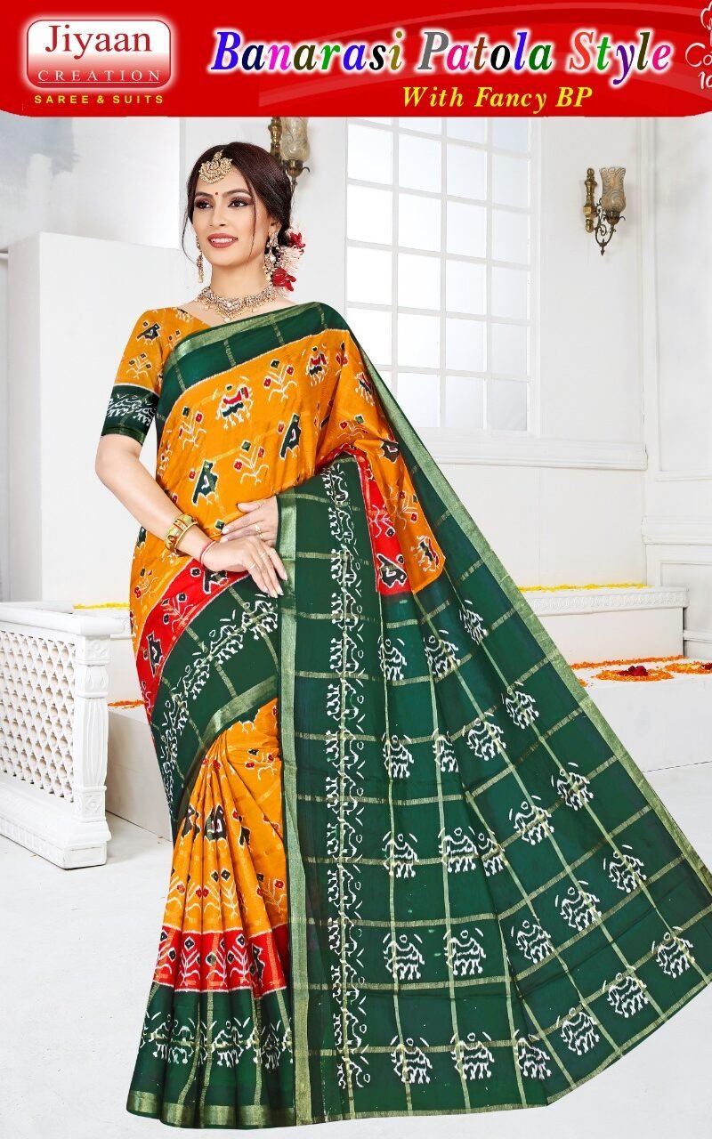 Jiyaan Patola Saree Wholesale Market In Surat - Wholesale Saree
