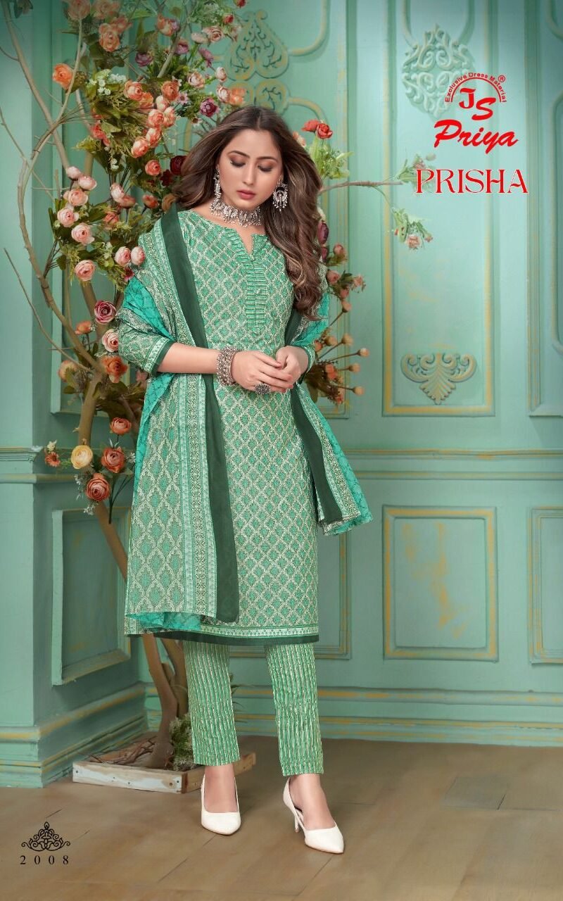 Js Priya Prisha Vol 2 Wholesale Cotton Dress Material