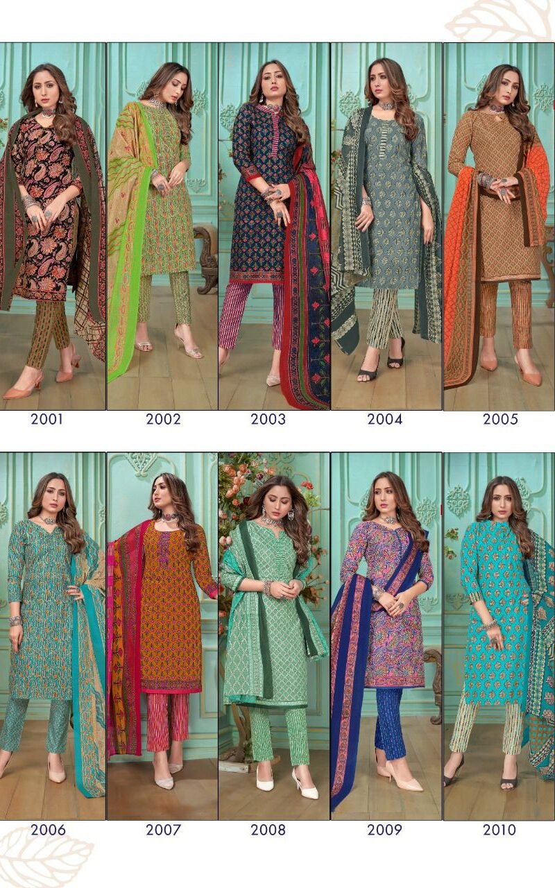 Js Priya Prisha Vol 2 Wholesale Cotton Dress Material