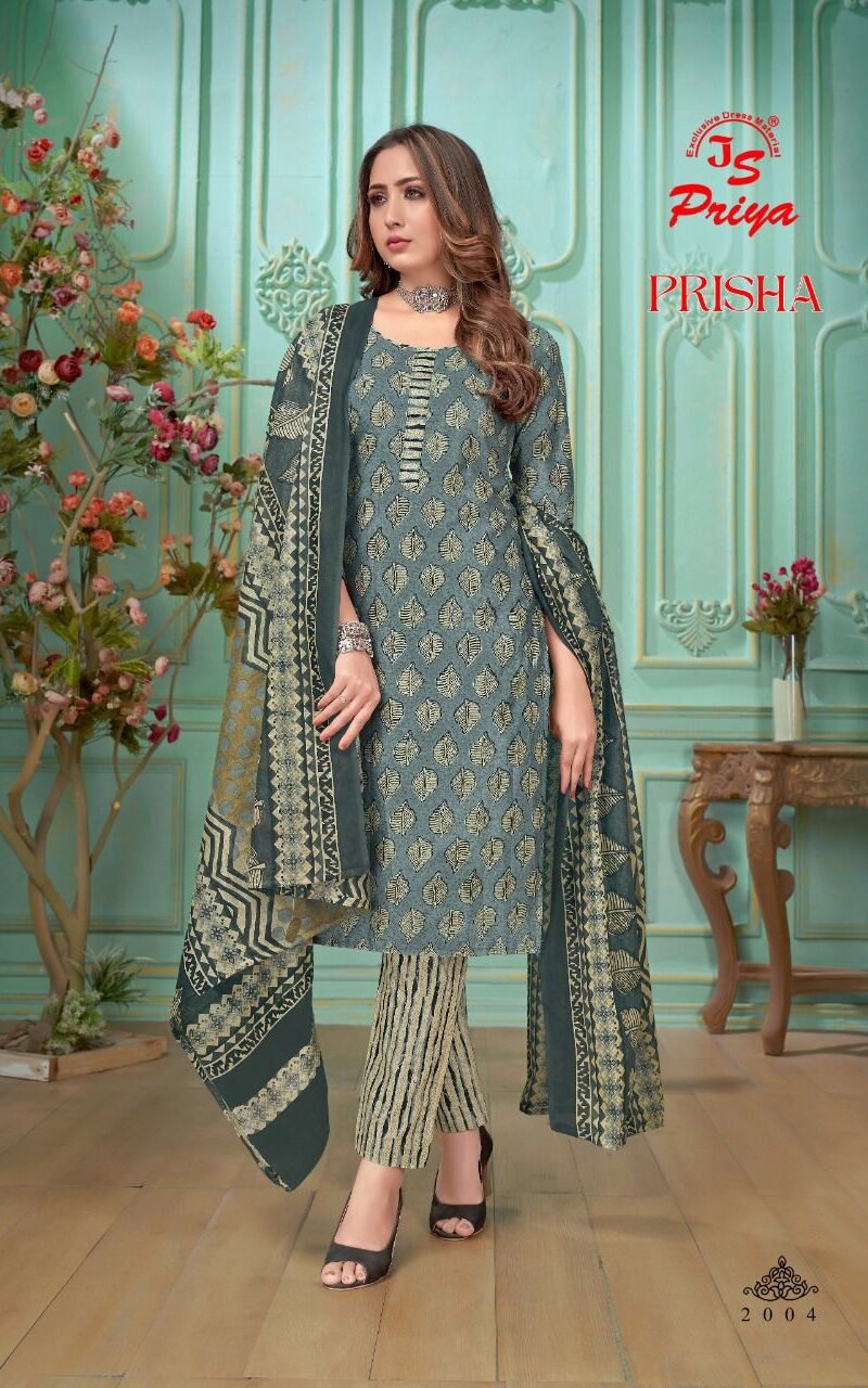 Js Priya Prisha Vol 2 Wholesale Cotton Dress Material