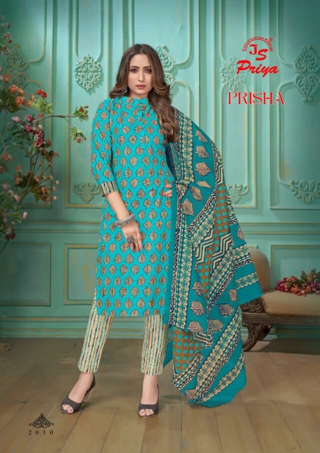 Js Priya Prisha Vol 2 Wholesale Cotton Dress Material