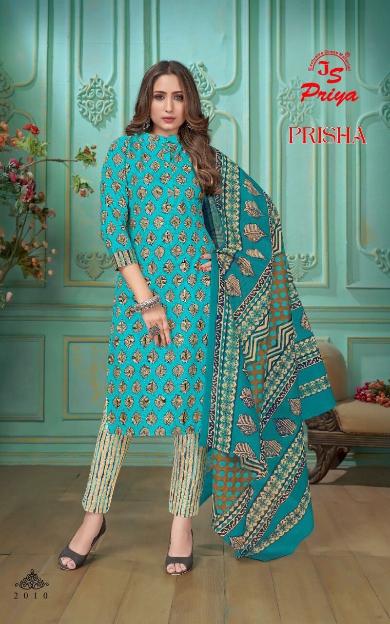 Js Priya Prisha Vol 2 Wholesale Cotton Dress Material