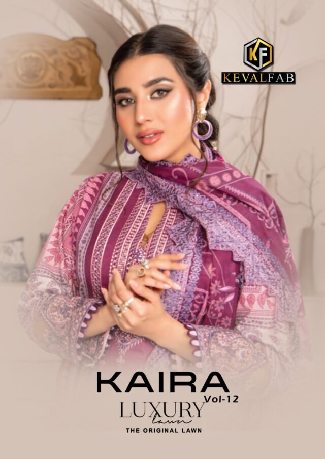 Kaira Vol 12 Keval Fab Wholesale Cotton Dress Material