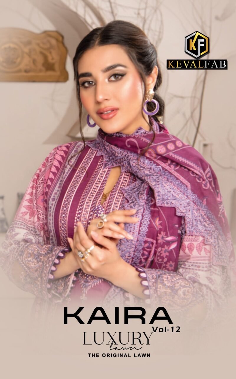 Kaira Vol 12 Keval Fab Wholesale Cotton Dress Material