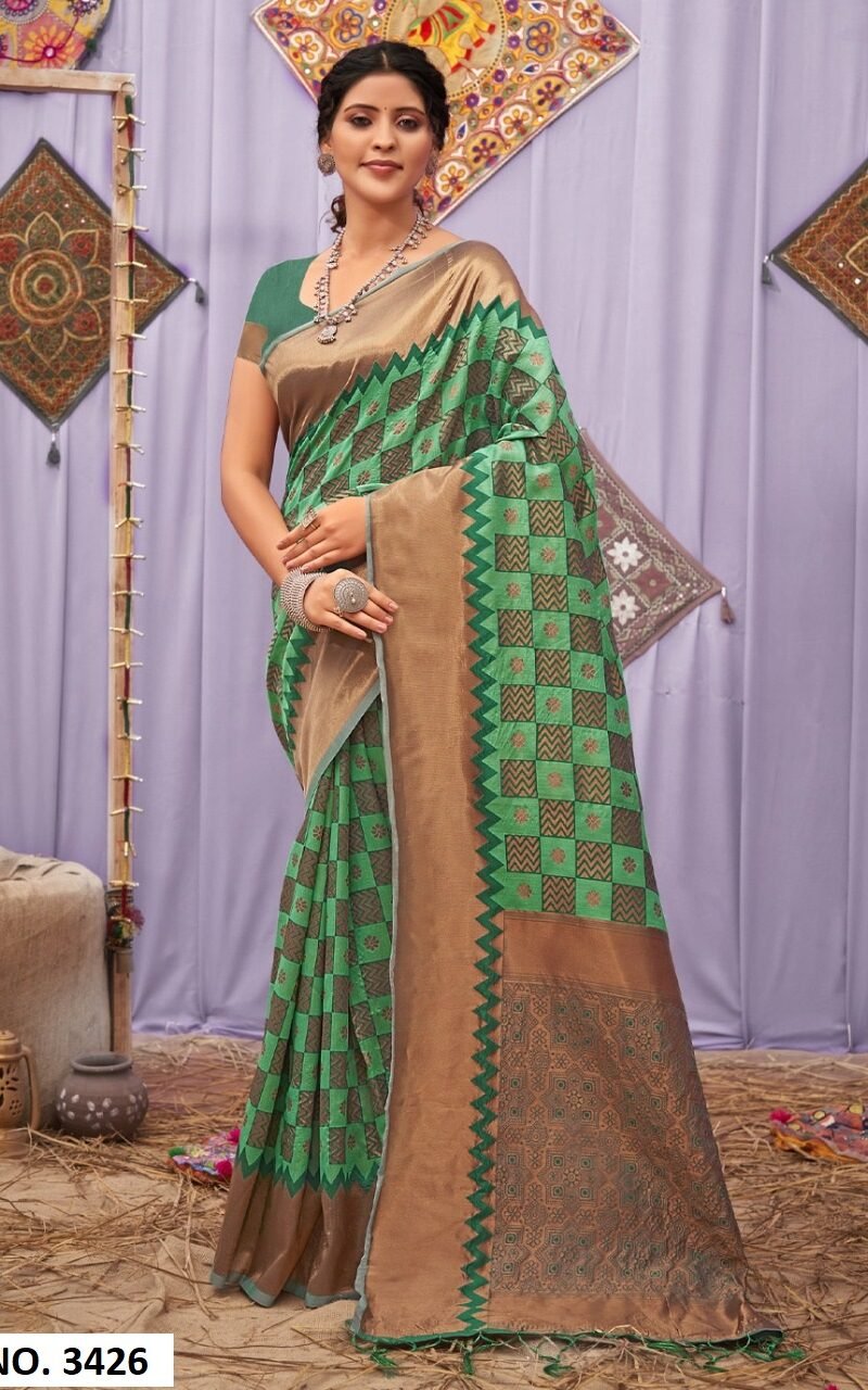 Kasida Silk Sangam Kolkata Saree Wholesale Market - Wholesale Saree