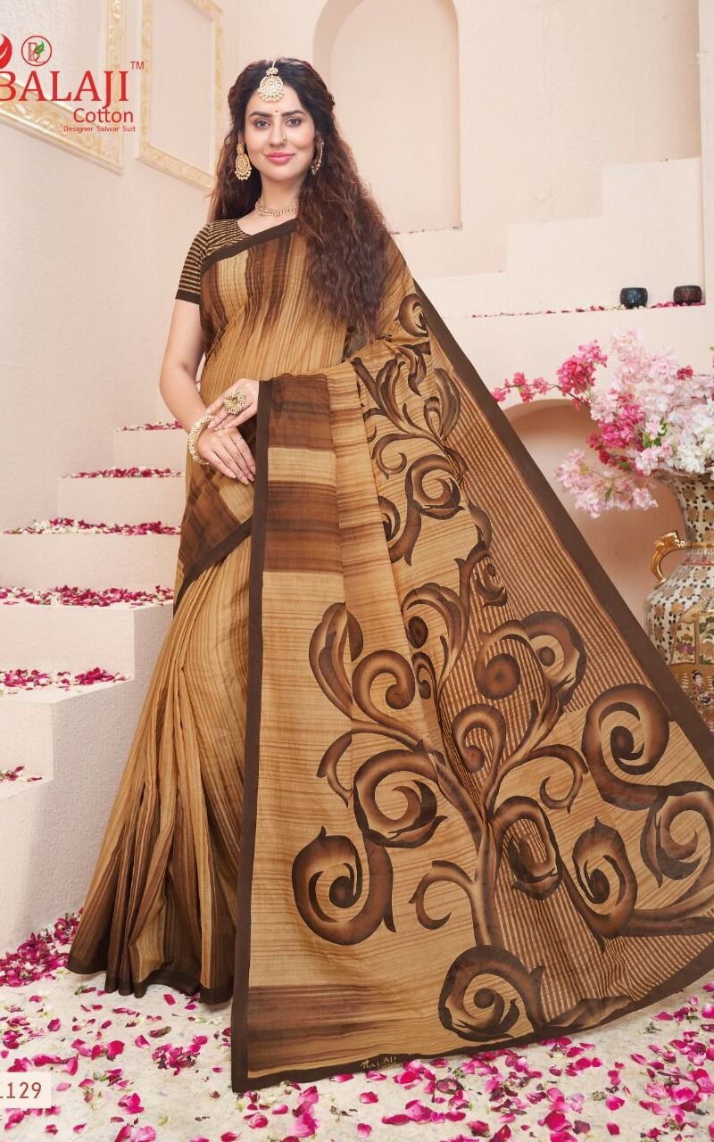 Leelavathi Vol 11 Balaji Cotton Wholesale Market Surat Saree - Wholesale Saree