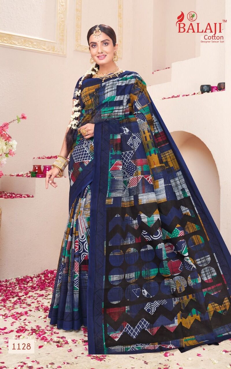 Leelavathi Vol 11 Balaji Cotton Wholesale Market Surat Saree - Wholesale Saree