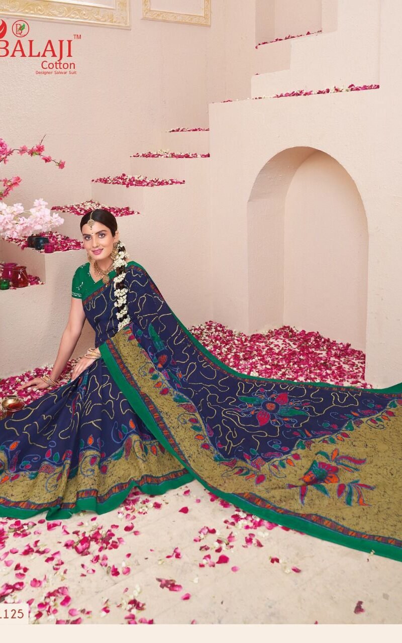 Leelavathi Vol 11 Balaji Cotton Wholesale Market Surat Saree - Wholesale Saree