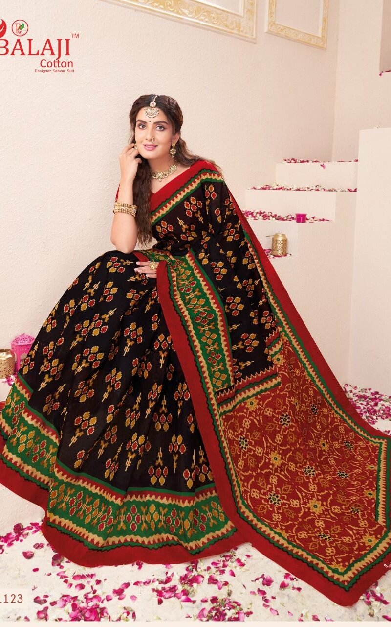 Leelavathi Vol 11 Balaji Cotton Wholesale Market Surat Saree - Wholesale Saree