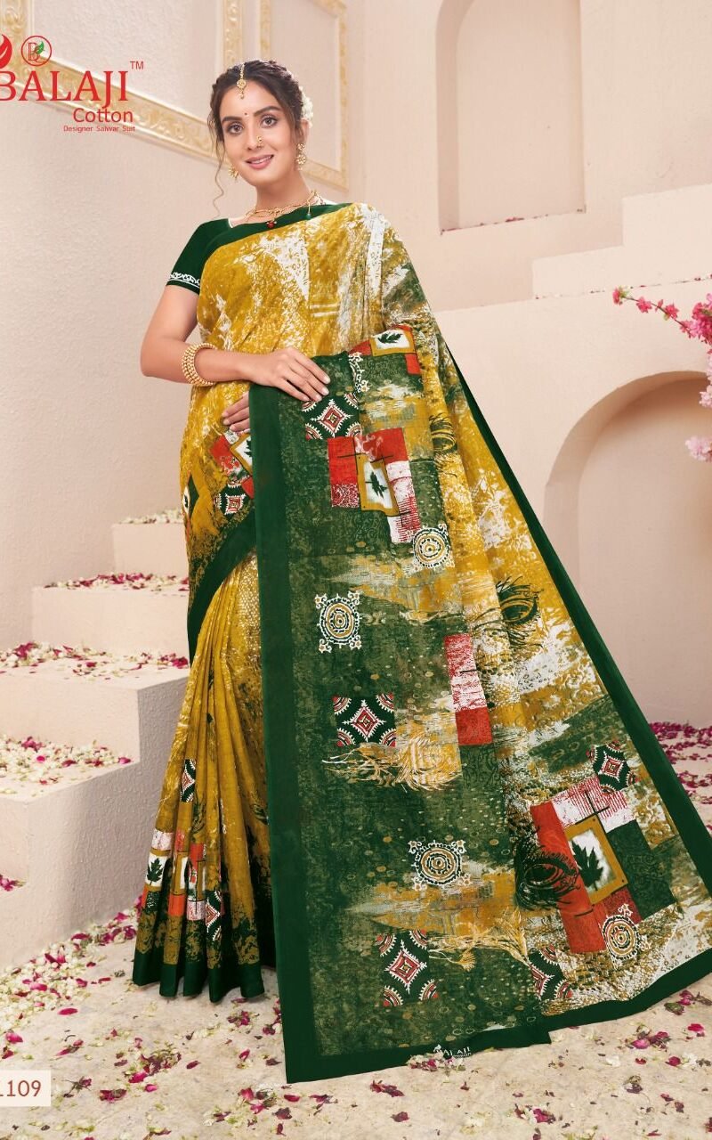 Leelavathi Vol 11 Balaji Cotton Wholesale Market Surat Saree - Wholesale Saree