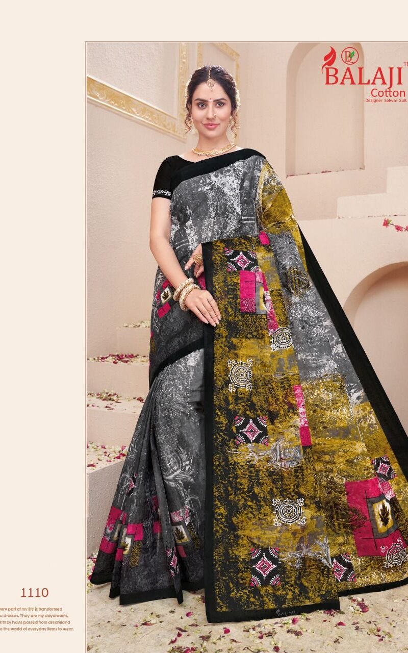 Leelavathi Vol 11 Balaji Cotton Wholesale Market Surat Saree - Wholesale Saree