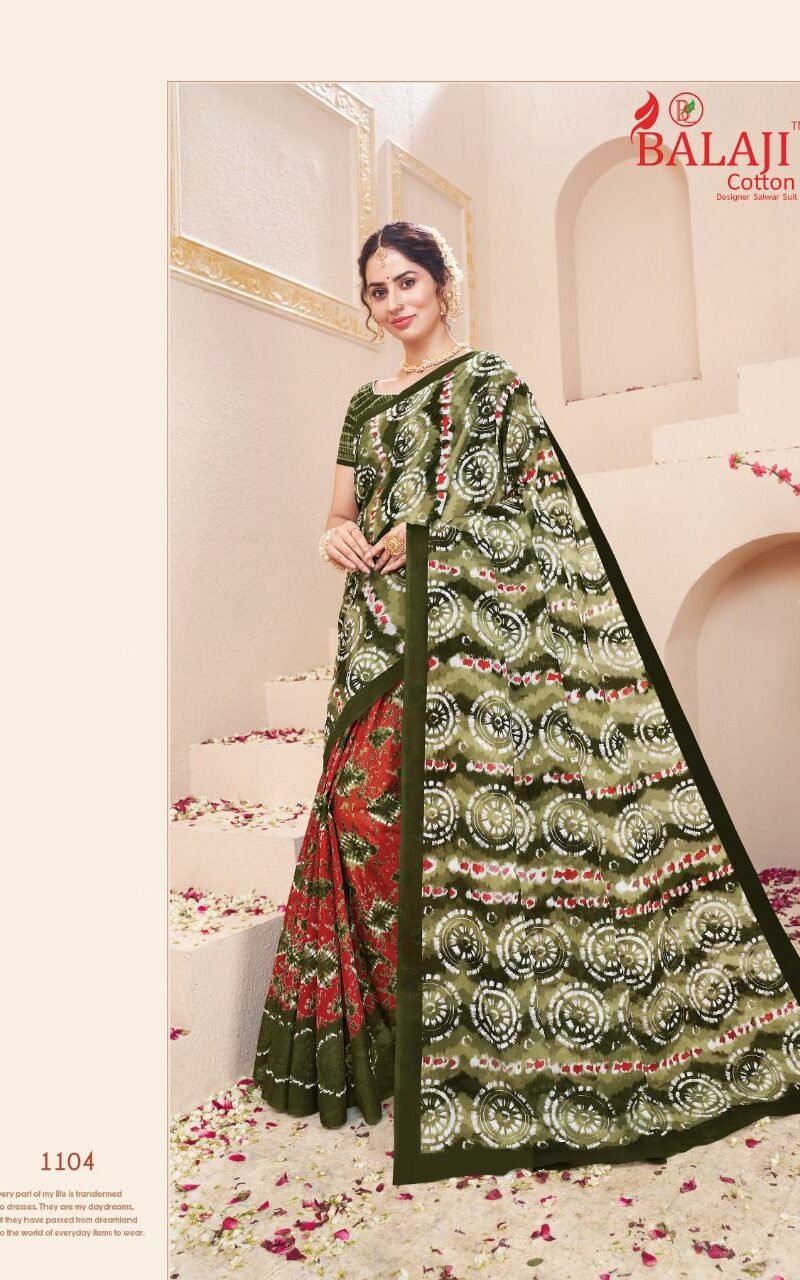 Leelavathi Vol 11 Balaji Cotton Wholesale Market Surat Saree - Wholesale Saree