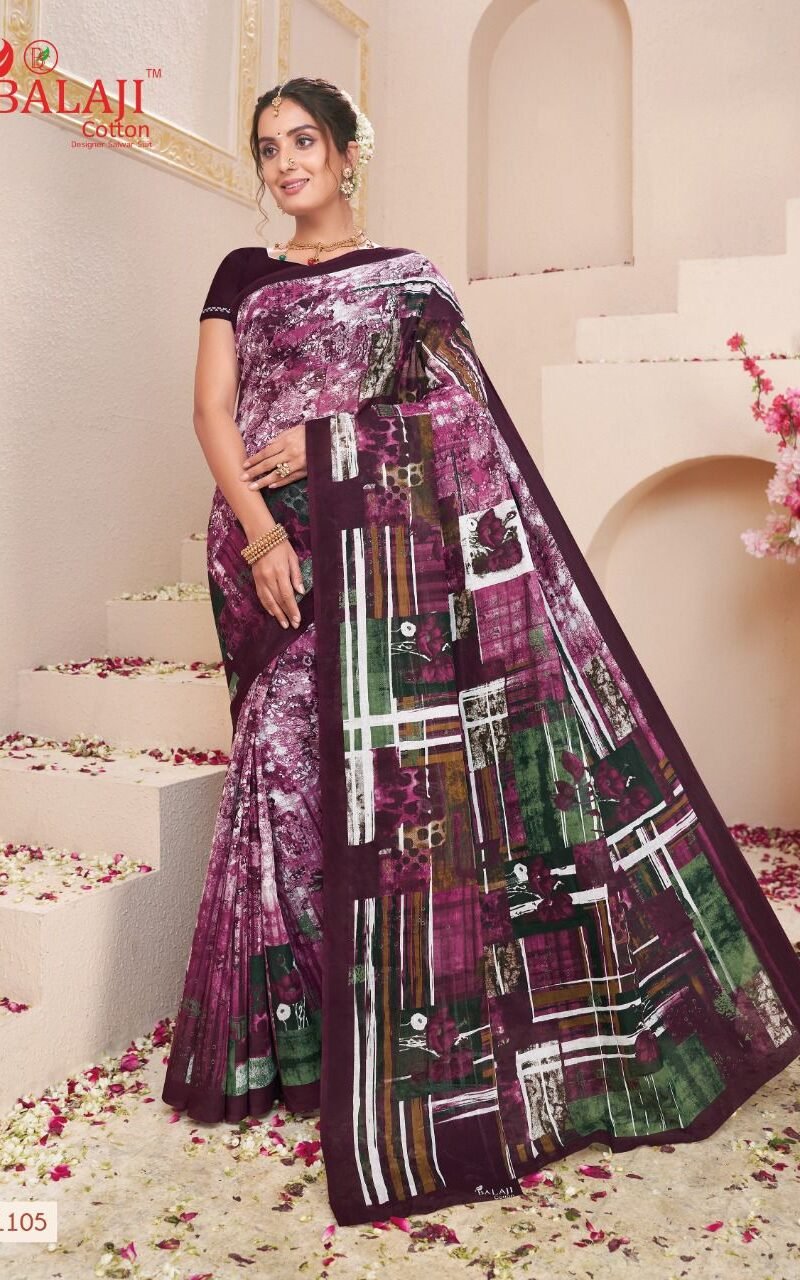 Leelavathi Vol 11 Balaji Cotton Wholesale Market Surat Saree - Wholesale Saree