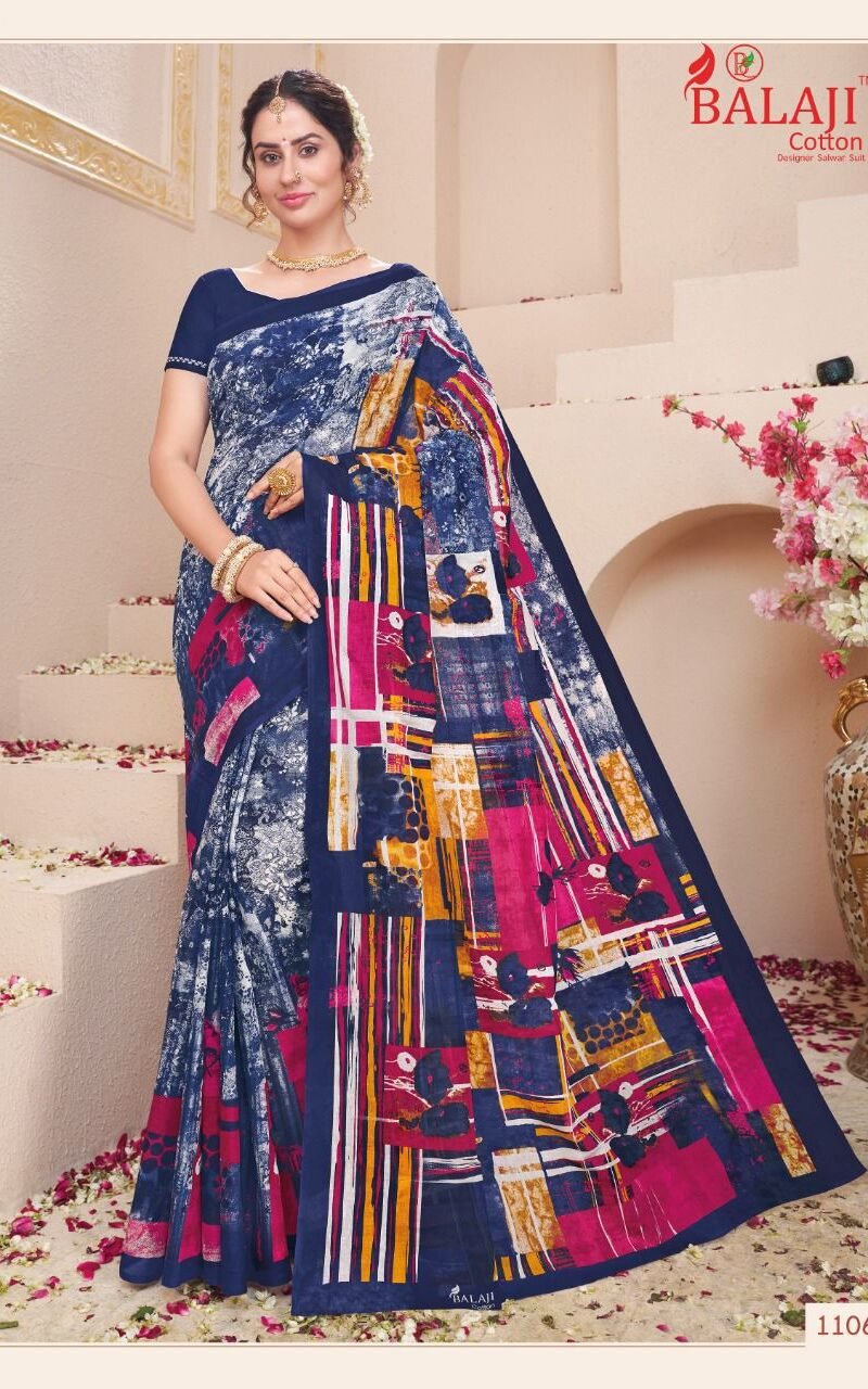 Leelavathi Vol 11 Balaji Cotton Wholesale Market Surat Saree - Wholesale Saree