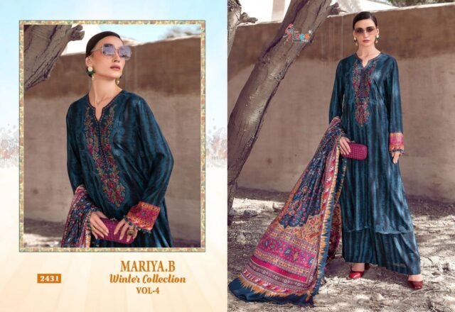 Maria B Winter Collection Vol 4 Shree Fabs Pakistani Salwar Suits