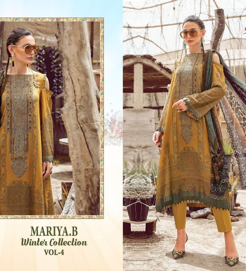 Maria B Winter Collection Vol 4 Shree Fabs Pakistani Salwar Suits