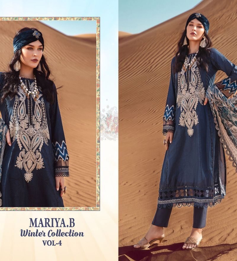 Maria B Winter Collection Vol 4 Shree Fabs Pakistani Salwar Suits