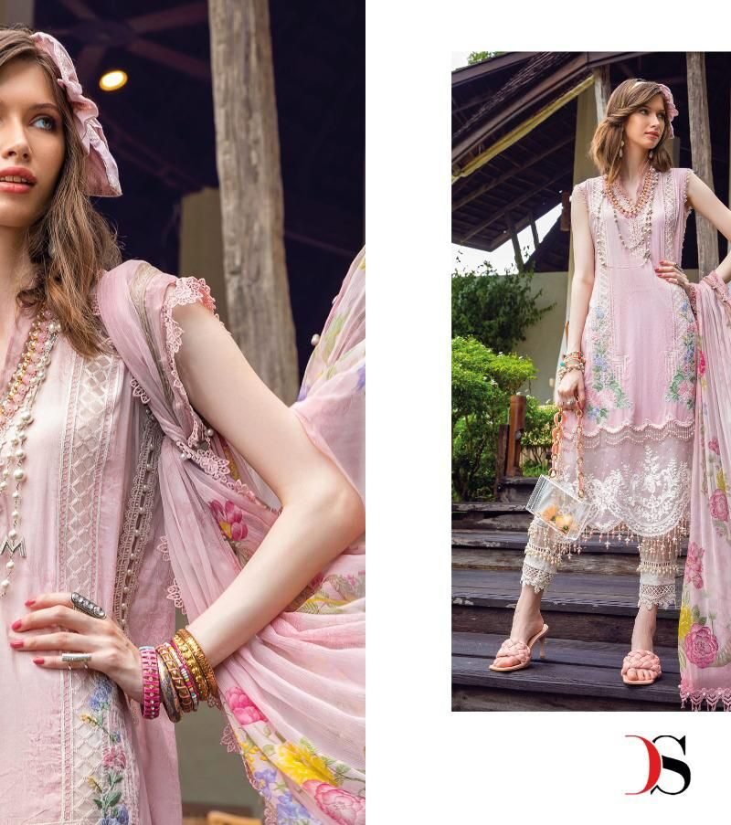 Mariab Mprint 22 Vol 3 Deepsy Pashmina Pakistani Salwar Suits