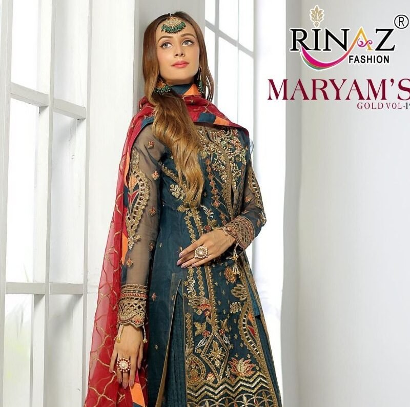 Maryam Gold Vol 19 Rinaz Fashion Pakistani Salwar Suits