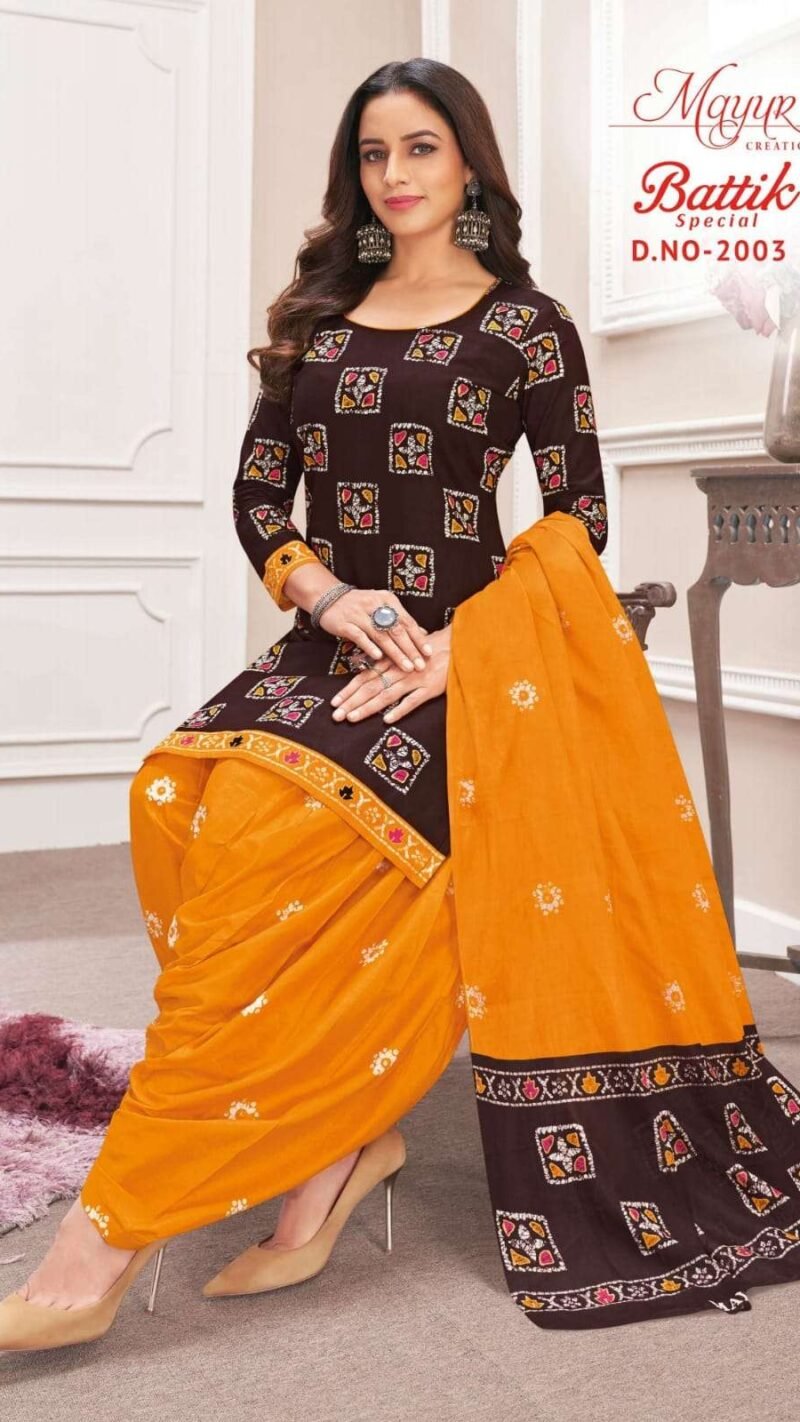 Mayur Batik Special Vol 20 Wholesale Cotton Dress Material