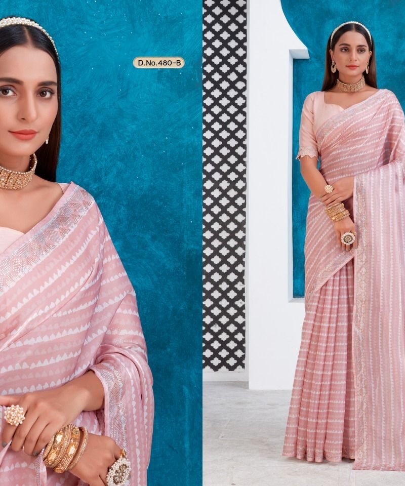 Mehek 480 Colour’s Wholesale Surat Saree - Wholesale Saree