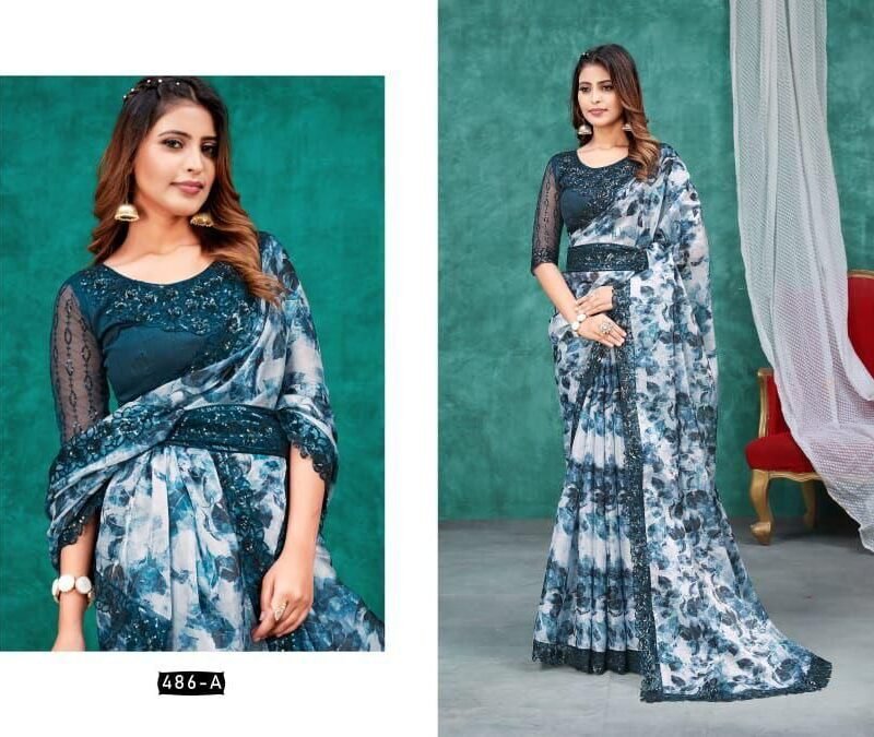 Mehek 486 Colour’s Surat Wholesale Saree - Wholesale Saree