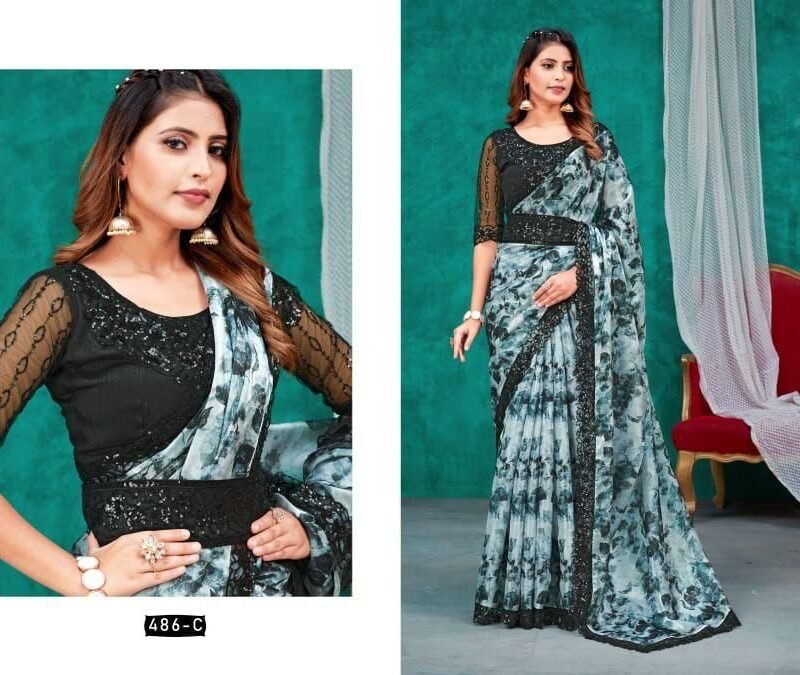 Mehek 486 Colour’s Surat Wholesale Saree - Wholesale Saree